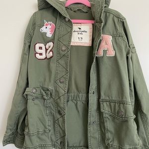 Abercrombie Kids Cargo Jacket size 9/10